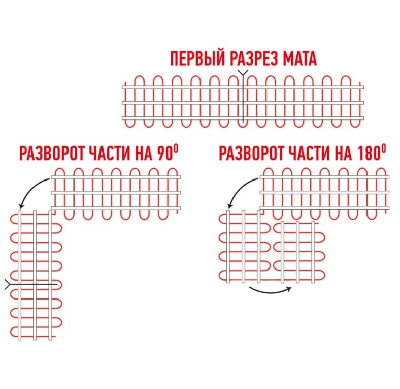 Нагревательный мат под плитку Теплайнер Floor СТП-0560-035, 560 Вт
