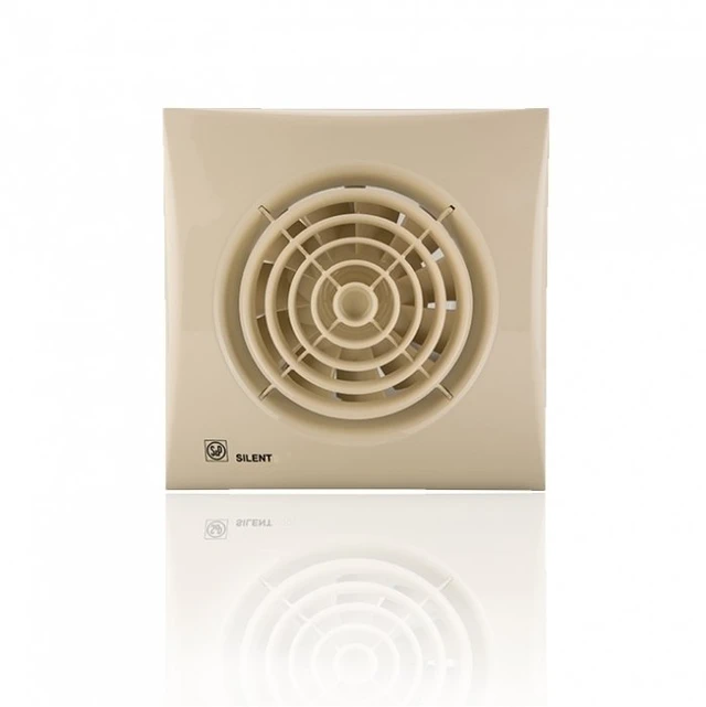Вытяжка для ванной диаметр 100 мм Soler & Palau SILENT-100 CZ IVORY