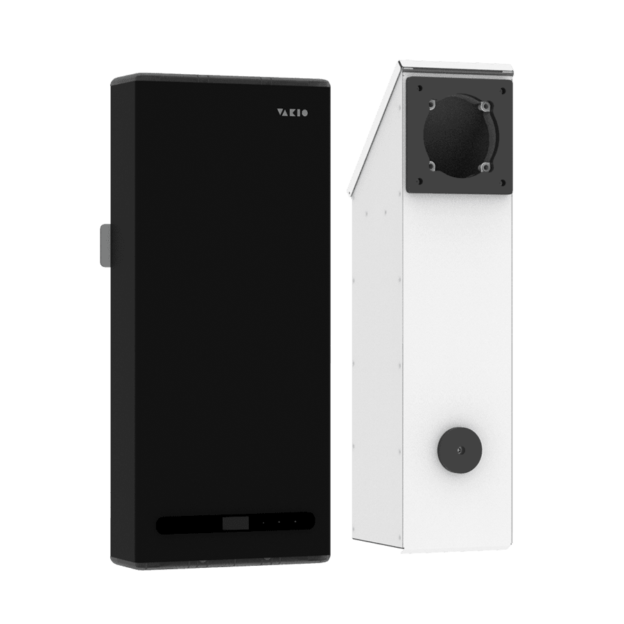 Бытовая приточно-вытяжная вентиляционная установка Vakio Window Smart Черный