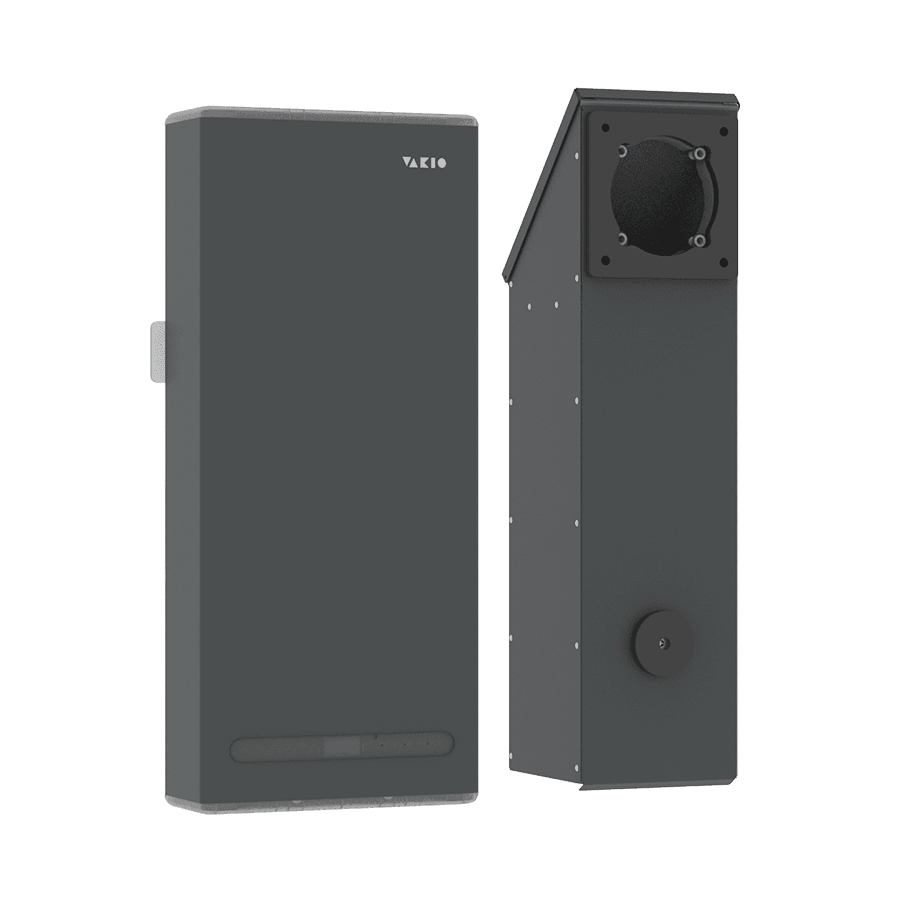 Бытовая приточно-вытяжная вентиляционная установка Vakio Window Smart Серый