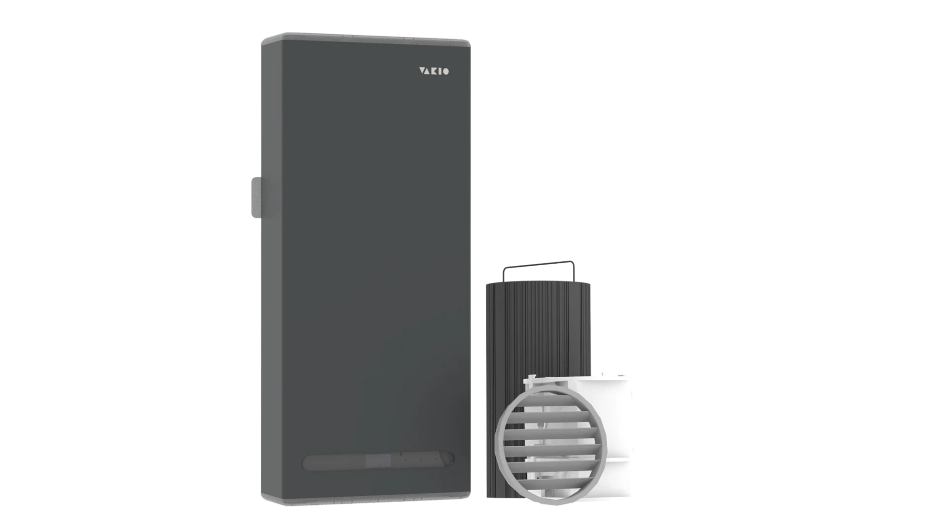 Бытовая приточно-вытяжная вентиляционная установка Vakio Base Smart Черный