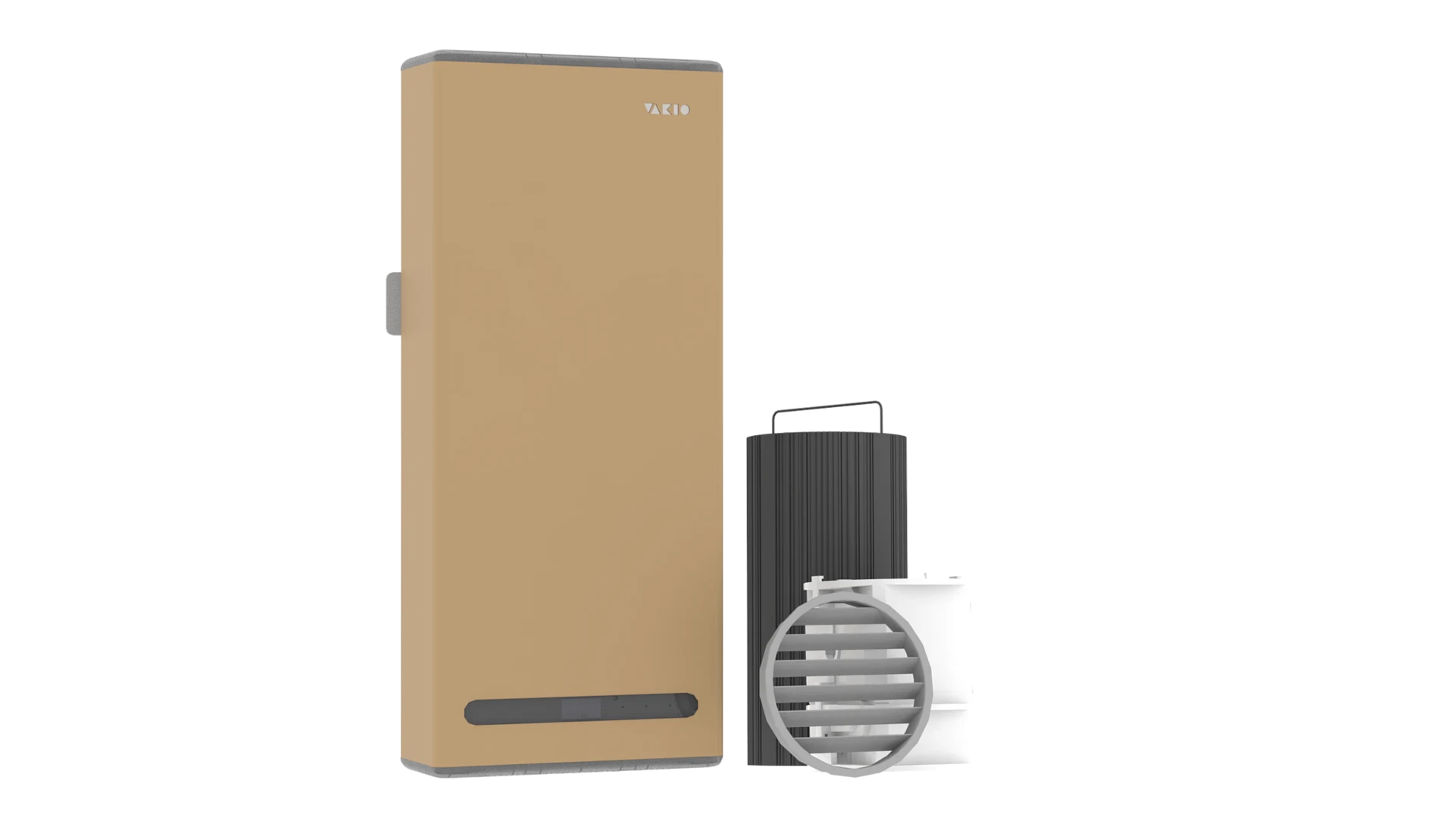 Бытовая приточно-вытяжная вентиляционная установка Vakio Base Smart Бежевый