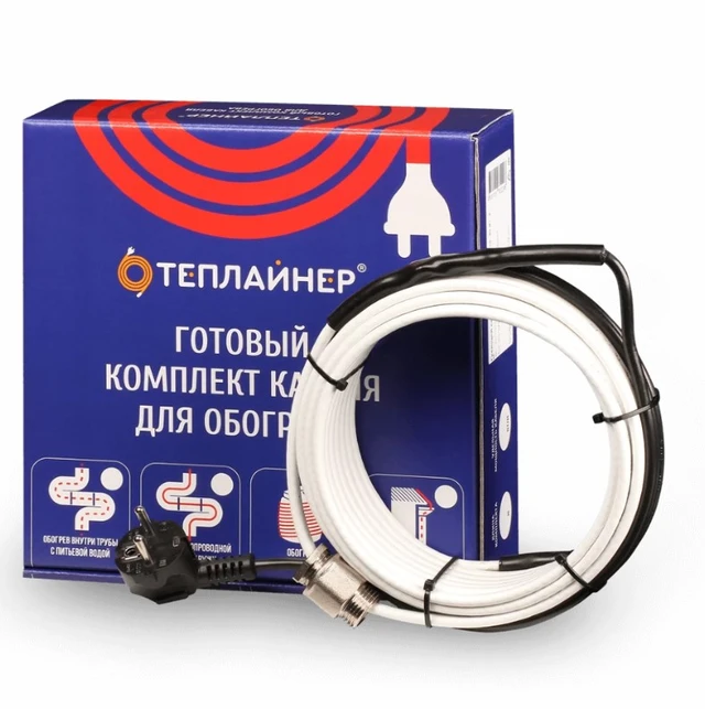 Греющий кабель Теплайнер Standart КСП-15, 90 Вт, 6 м