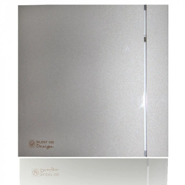 Вытяжка для ванной диаметр 100 мм Soler & Palau SILENT-100 CZ SILVER DESIGN 3C