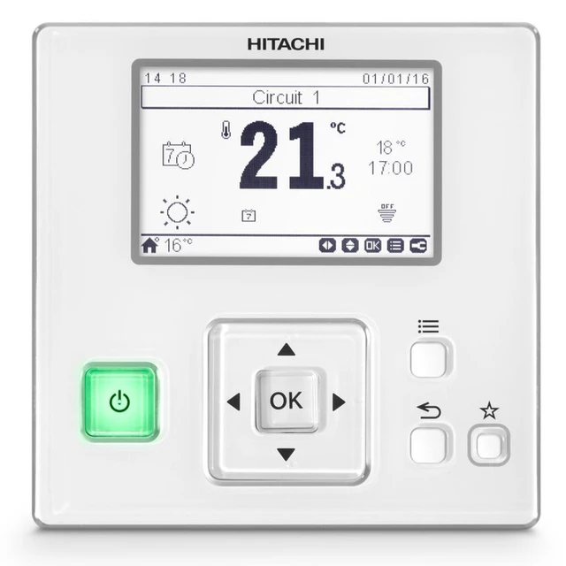 Дистанционный пульт с языками Hitachi PC-ARFHE-02