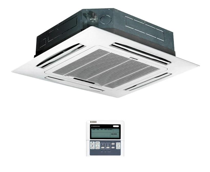 Кассетный фанкойл 9-10,9 кВт Kentatsu KFVE112H0EN1D/KPU95-C