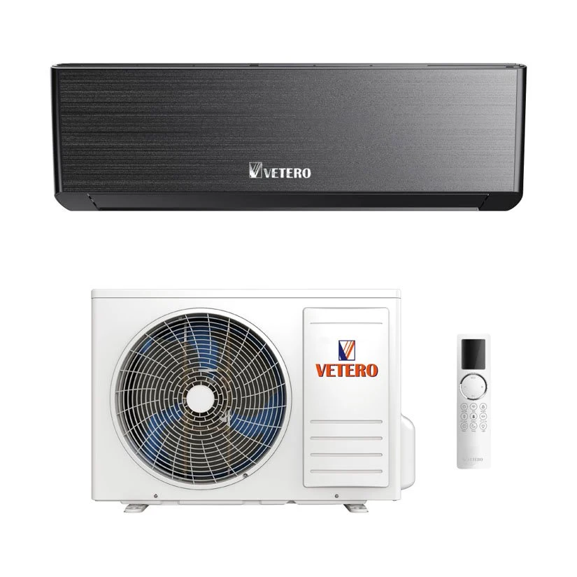 Настенный тепловой насос Vetero Diletto Black V-S24DHPAC-B