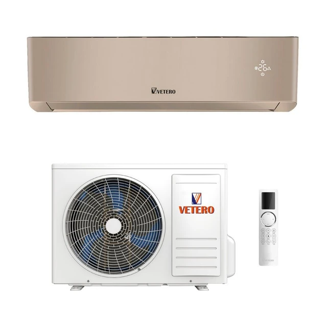 Настенный тепловой насос Vetero Diletto Gold V-S24DHPAC-G