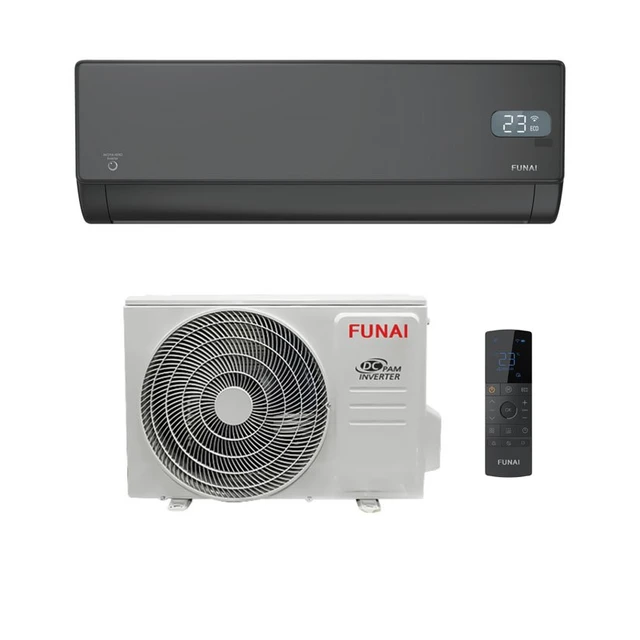 Кондиционер Funai Akoya Nero Inverter Wi-Fi RAC-I-AN75HP.D02