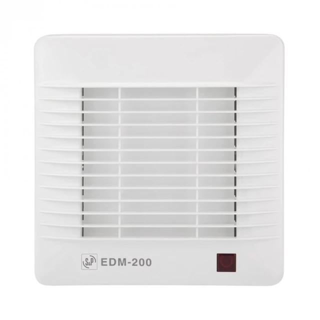 Вытяжка для ванной диаметр 120 мм Soler & Palau EDM-200 S