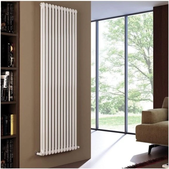 Стальной трубчатый радиатор 2х-колончатый Kermi 2280/10 N12 3/4 RAL 9016-K