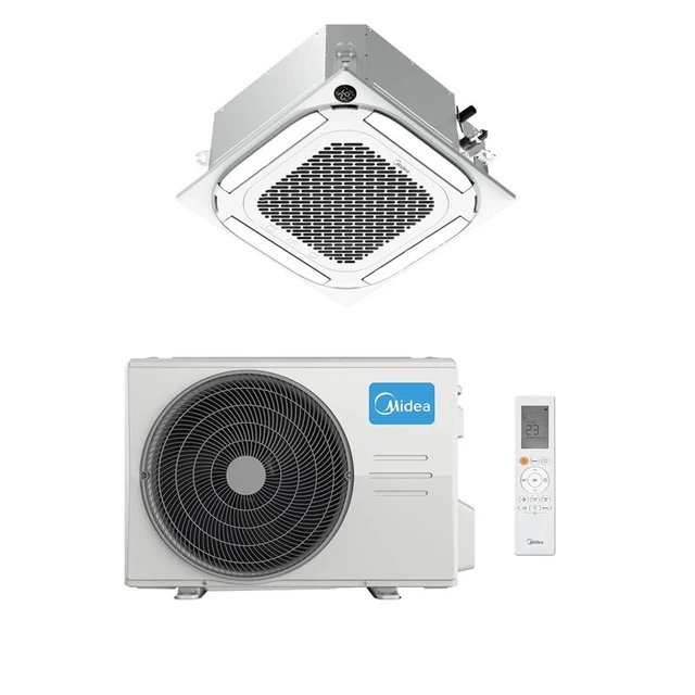 Кассетный кондиционер Midea MCA4-18HRN1G1/MOA1U-18HRN1G1/T-MBQ4-03C