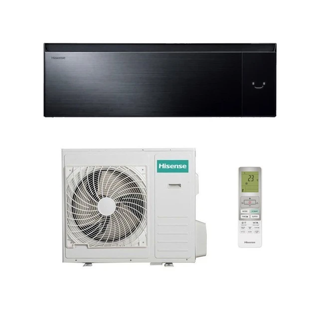 Кондиционер Hisense Sensation Slider Pro Black AS-10UW4RWMQK00(B)