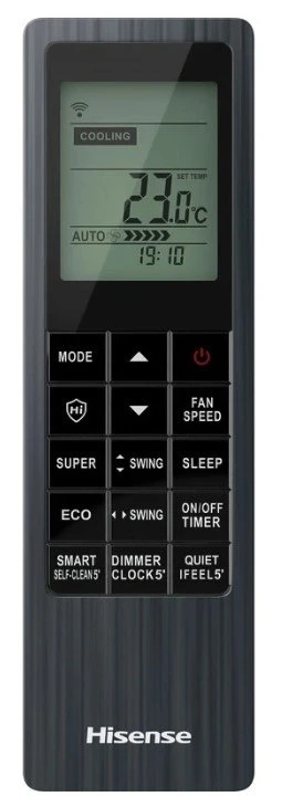 Кондиционер Hisense Vibe Pro Black AS-18UW4RXPHB00(B)