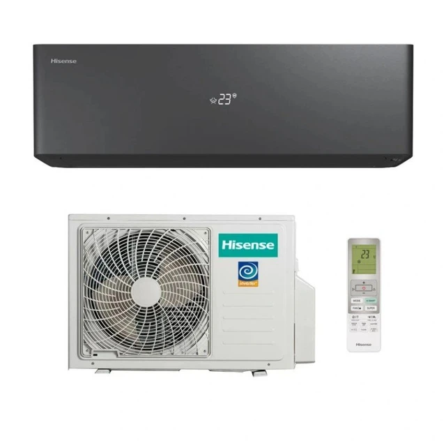 Кондиционер Hisense Vision 2.0 Carbon Superior AS-18UW4RBVQH01(B)