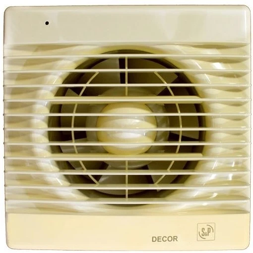 Вытяжка для ванной диаметр 120 мм Soler & Palau DECOR-200C IVORY