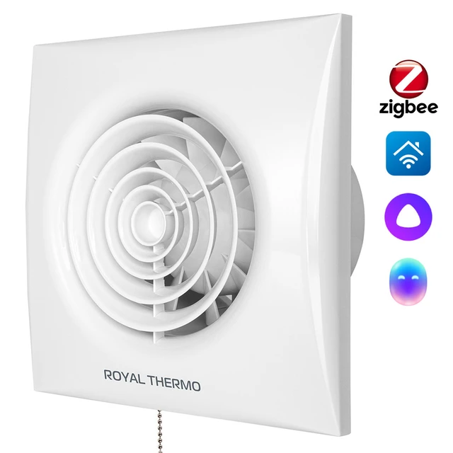 Вентилятор вытяжной Royal Thermo Sunrise RAFR 120 P с тяговым выключателем НС-1608406