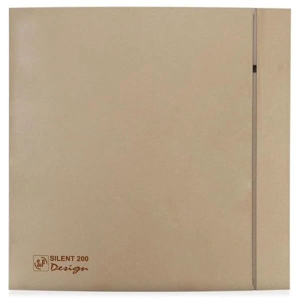 Вытяжка для ванной диаметр 120 мм Soler & Palau SILENT-200 CZ IVORY DESIGN 4C