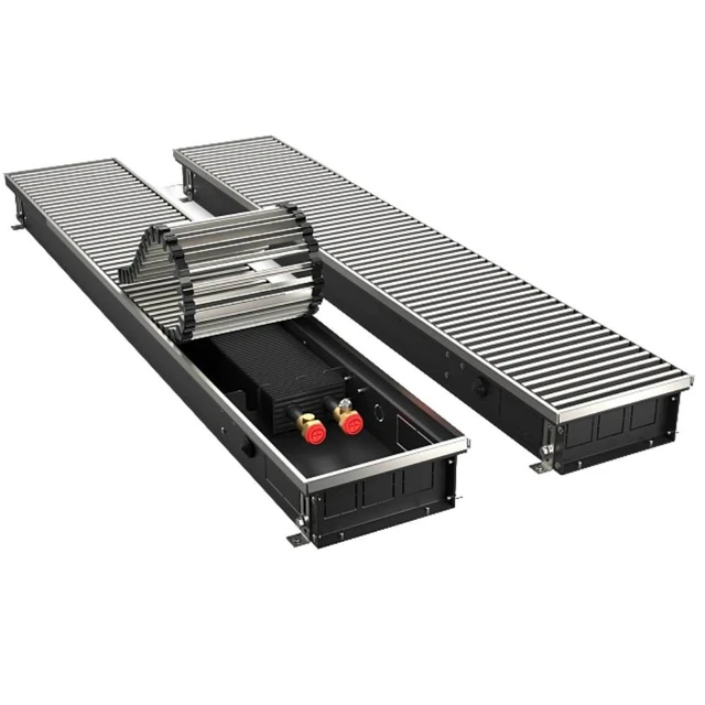 Конвектор внутрипольный Royal Thermo ATRIUM-90/200/2200-DG-U-NA