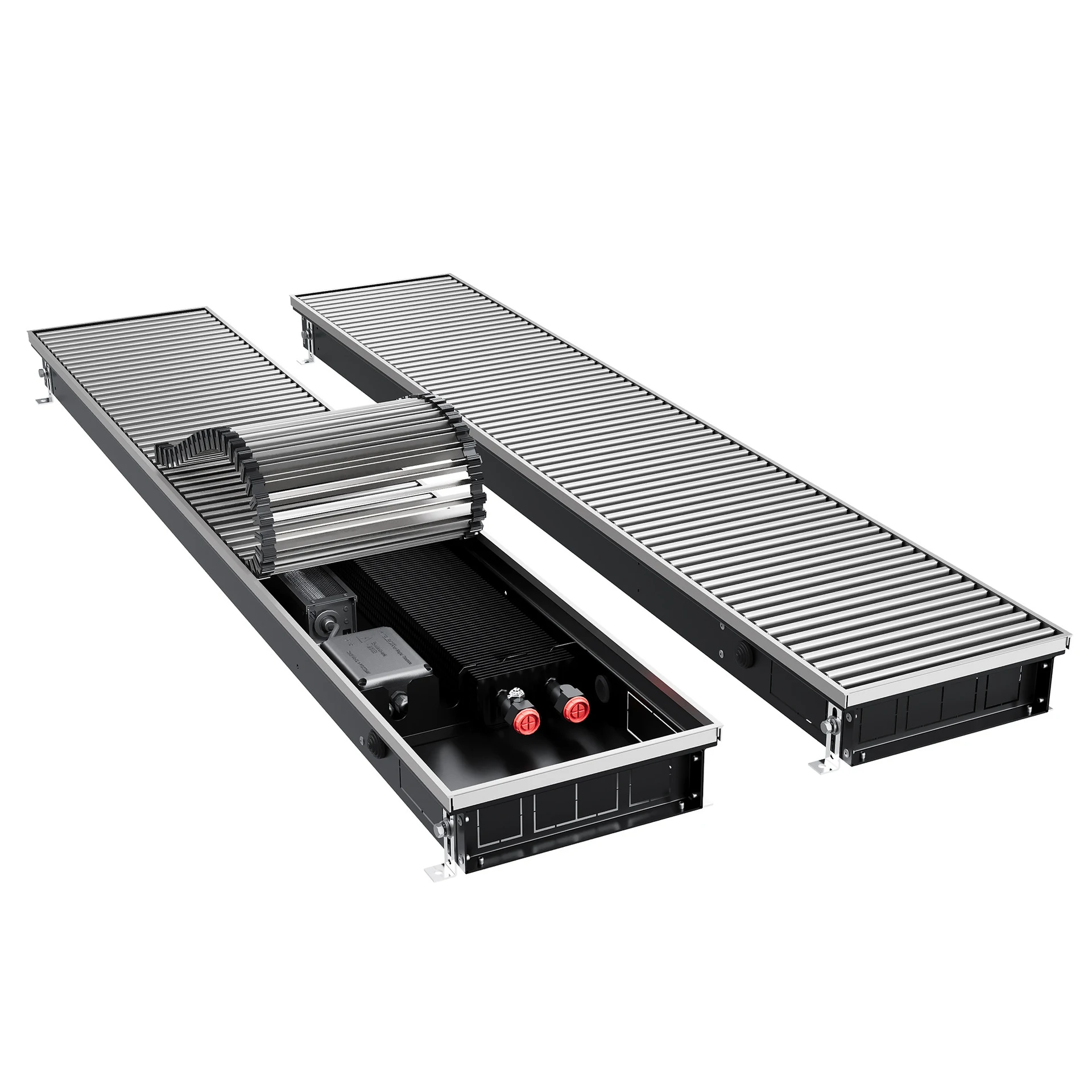 Конвектор внутрипольный Royal Thermo ATRIUM TURBO-80/250/800-DG-U-NA
