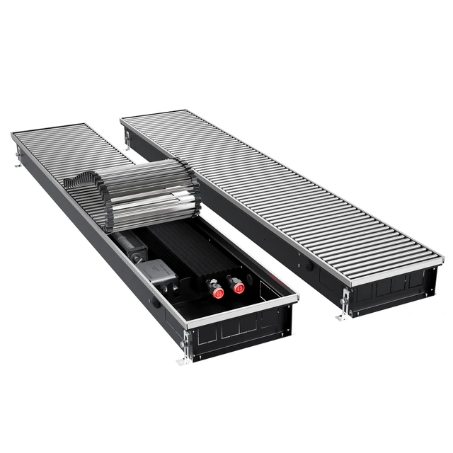 Конвектор внутрипольный Royal Thermo ATRIUM TURBO-90/250/900-DG-U-NA