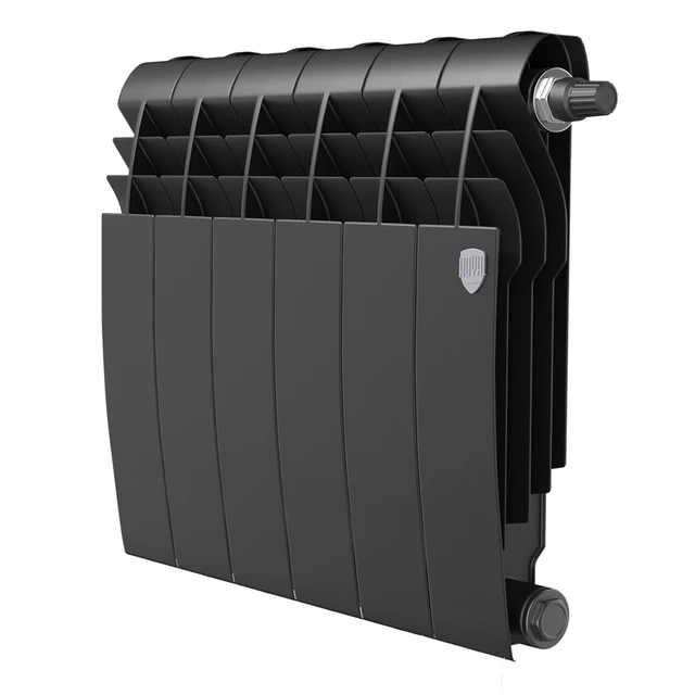 Радиатор Royal Thermo BiLiner 350 Noir Sable VR80 - 6 секц.