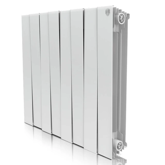 Радиатор биметалл Royal Thermo PianoForte 500/Bianco Traffico - 8 секц. НС-1054817