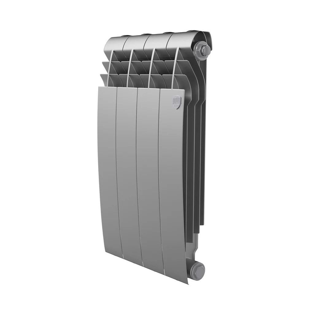 Радиатор биметаллический Royal Thermo BILINER B 500 Серебристый - 4 секц. НС-1682277