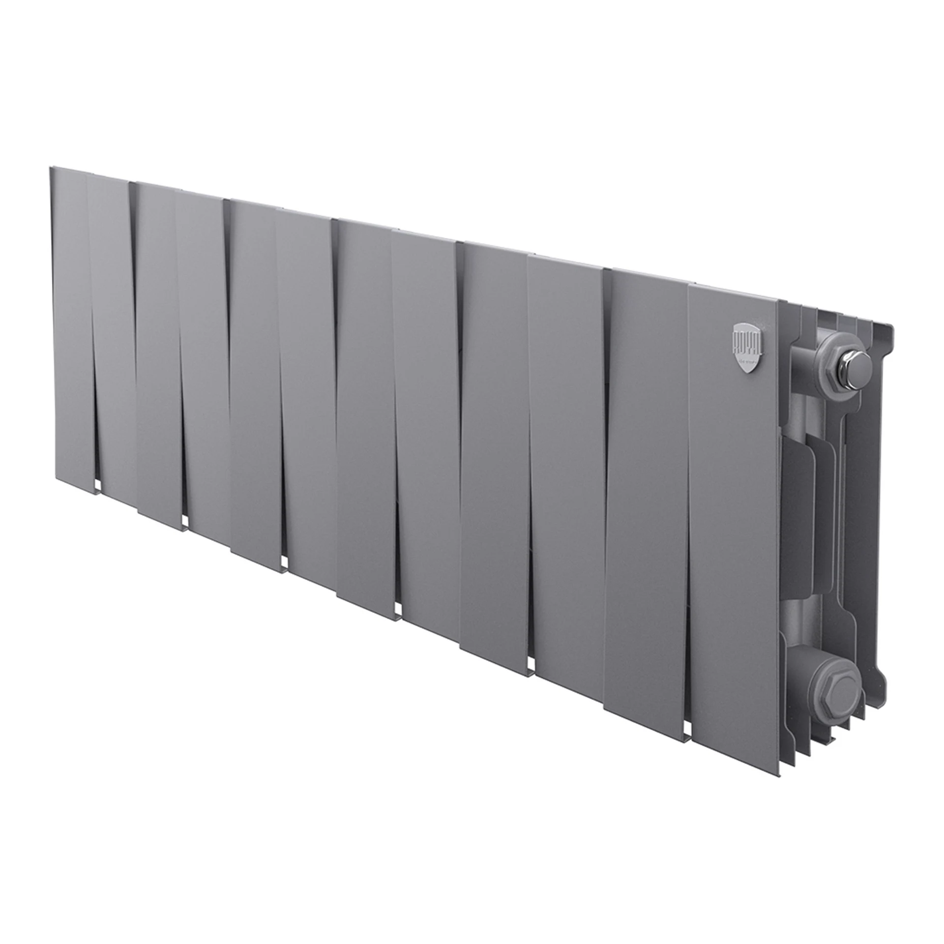 Радиатор биметаллический Royal Thermo PianoForte 200 Серебристый - 12 секц. НС-1682310