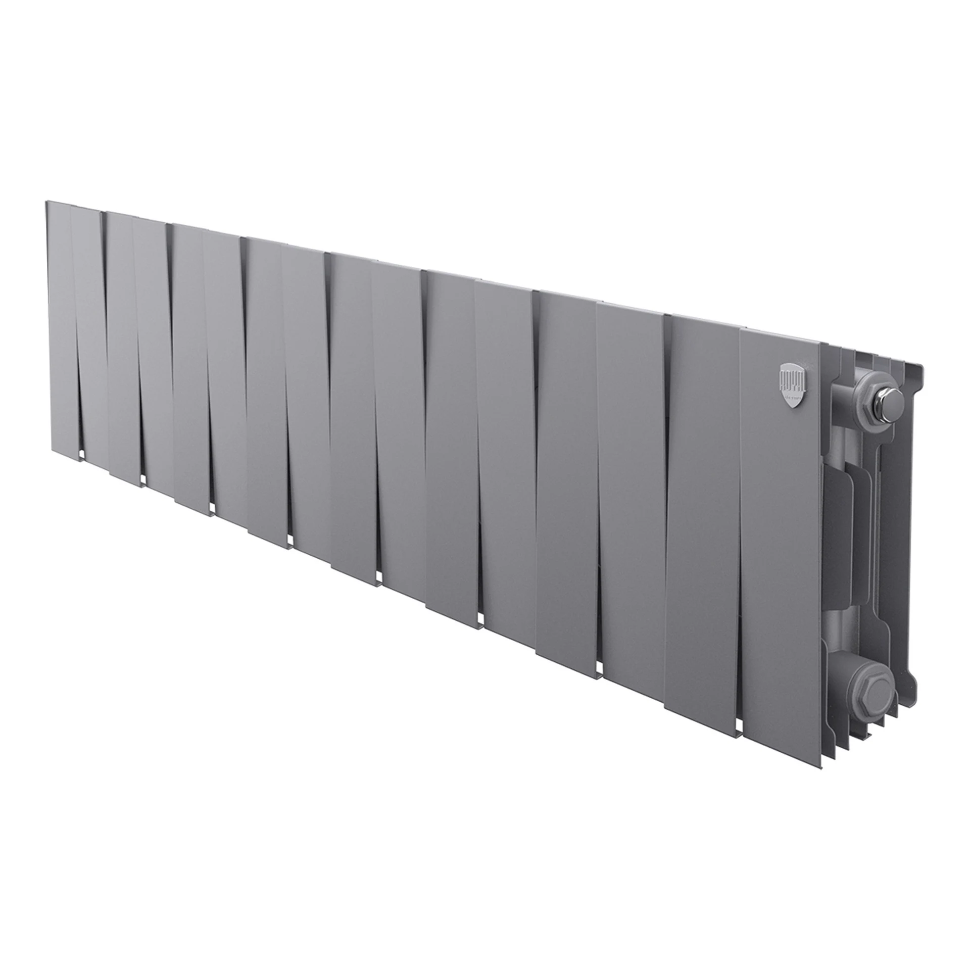 Радиатор биметаллический Royal Thermo PianoForte 200 Серебристый - 16 секц. НС-1682312