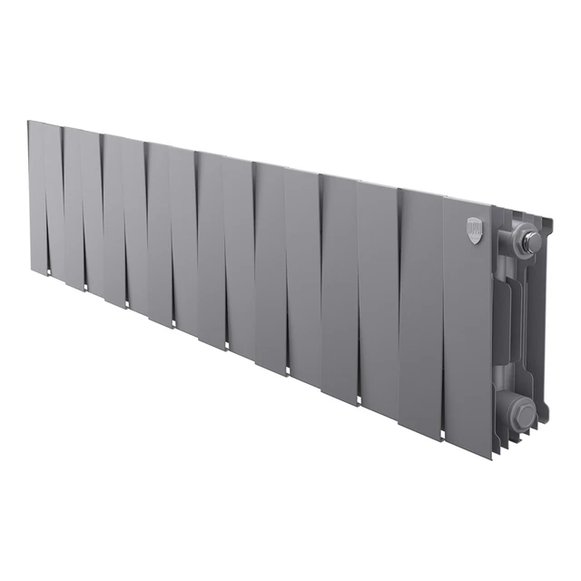 Радиатор биметаллический Royal Thermo PianoForte 200 Серебристый - 16 секц. НС-1682312