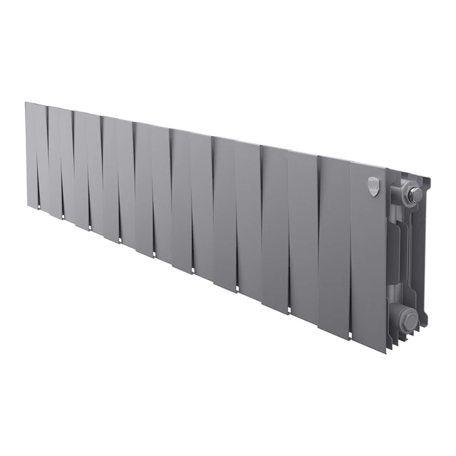 Радиатор биметаллический Royal Thermo PianoForte 200 Серебристый - 18 секц. НС-1682313