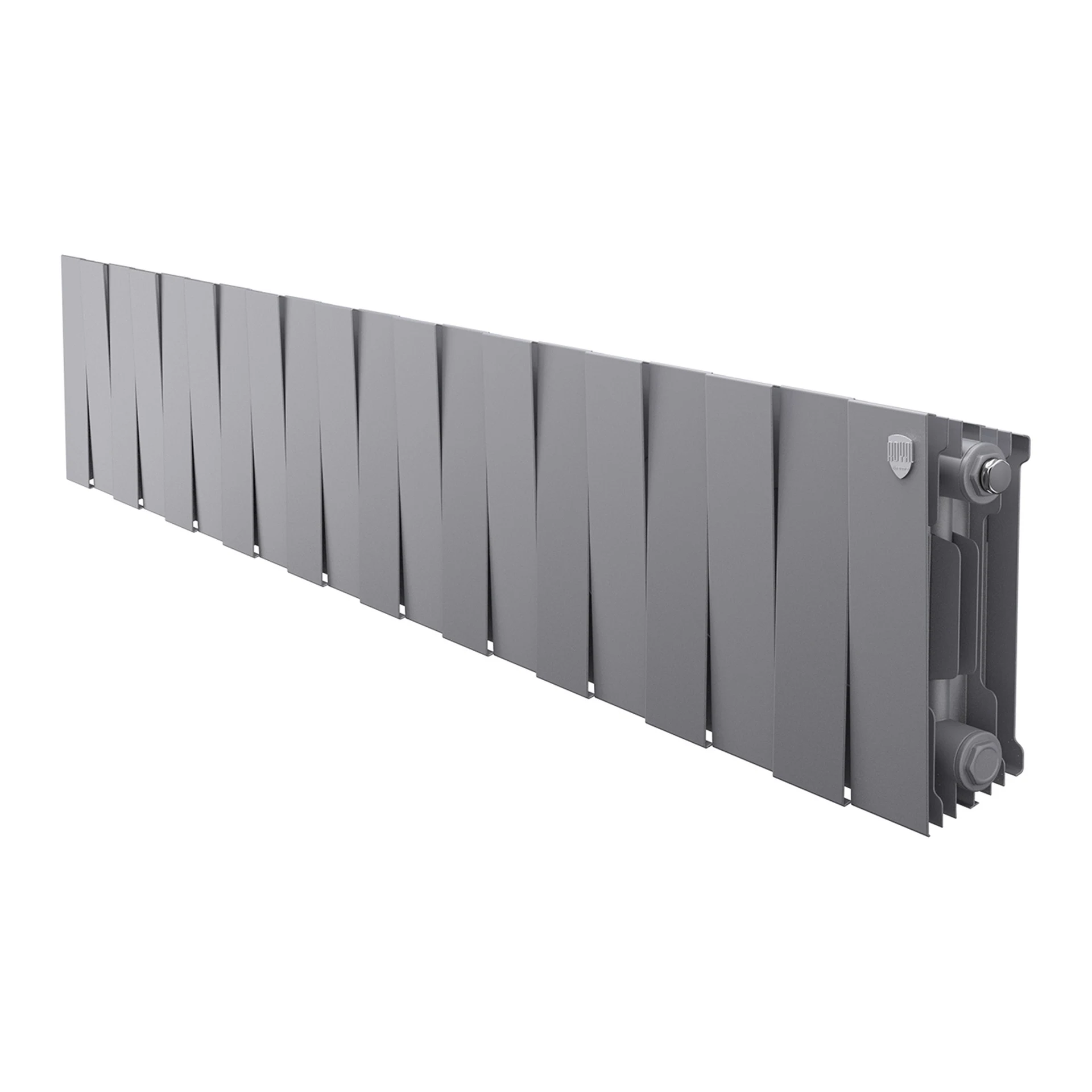 Радиатор биметаллический Royal Thermo PianoForte 200 Серебристый - 20 секц. НС-1682314