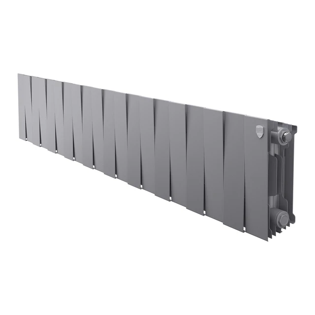 Радиатор биметаллический Royal Thermo PianoForte 200 Серебристый - 20 секц. НС-1682314