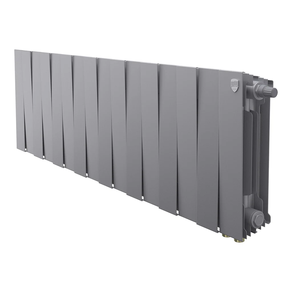 Радиатор биметаллический Royal Thermo PianoForte 300 Серебристый VR80 - 16 секц.