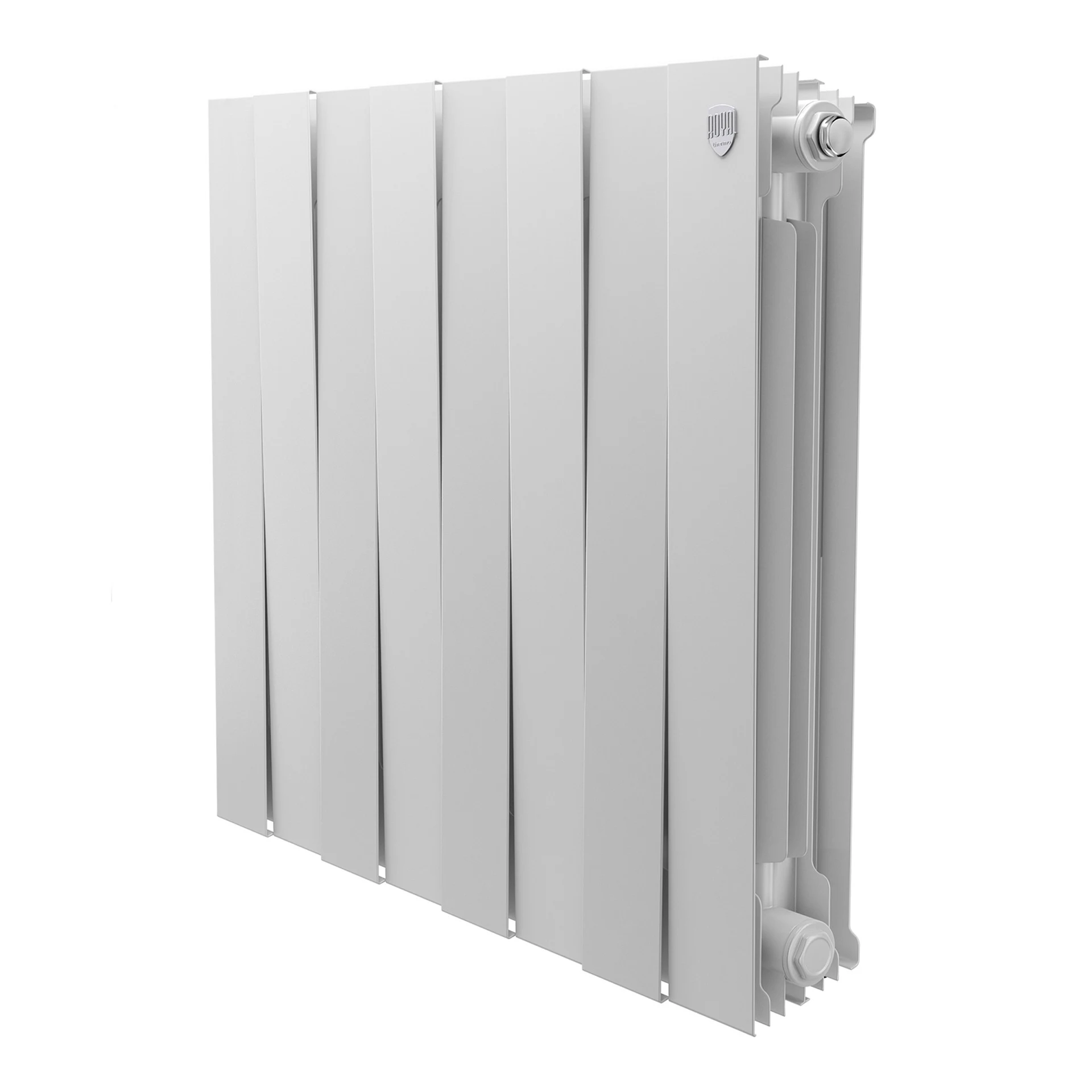 Радиатор биметаллический Royal Thermo PianoForte 500 Белый - 8 секц. НС-1682365