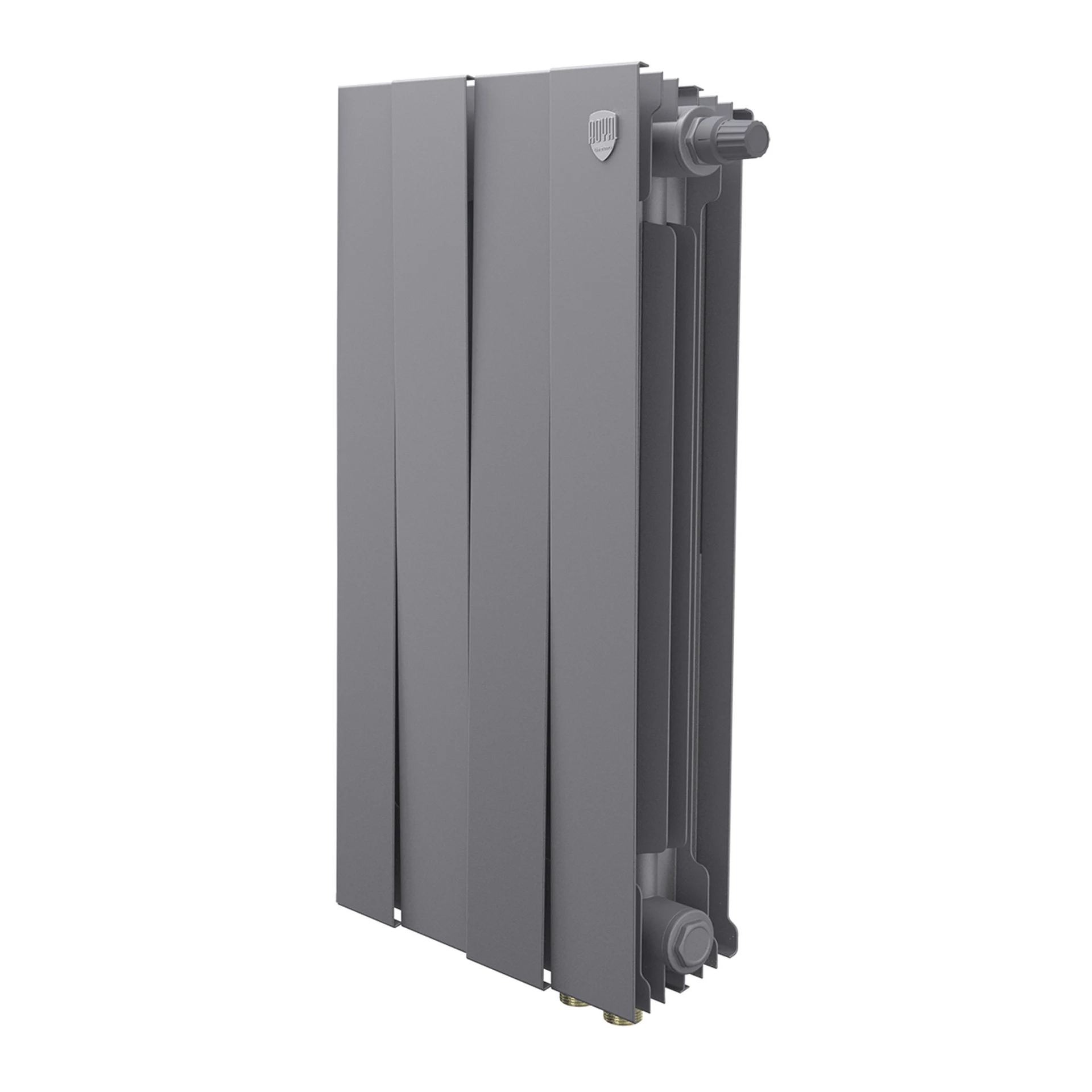 Радиатор биметаллический Royal Thermo PianoForte 500 Серебристый VR80 - 4 секц.