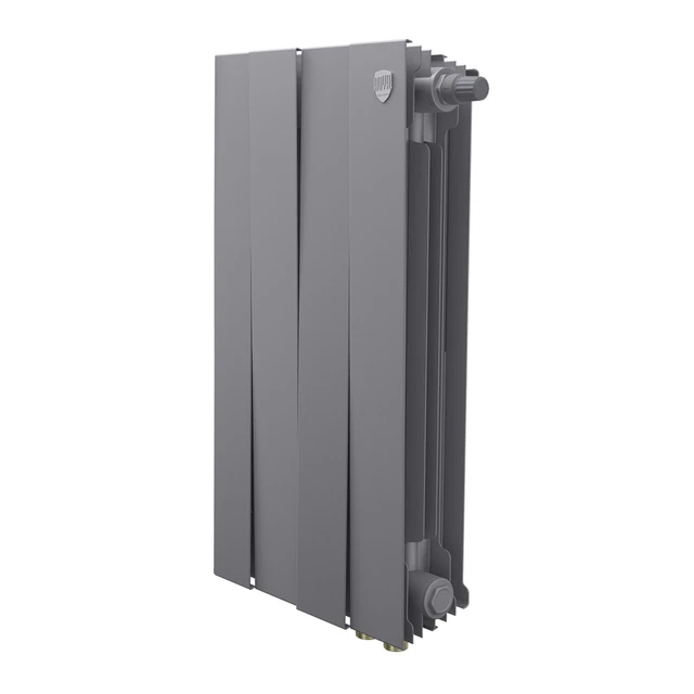 Радиатор биметаллический Royal Thermo PianoForte 500 Серебристый VR80 - 4 секц.