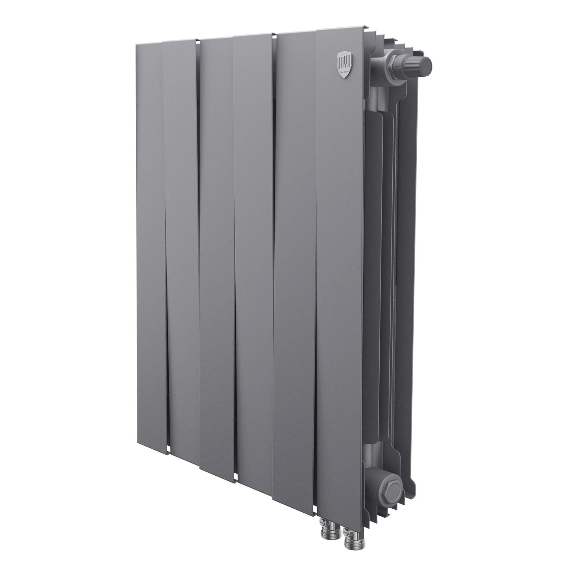 Радиатор биметаллический Royal Thermo PianoForte 500 Серебристый VR80 - 6 секц.