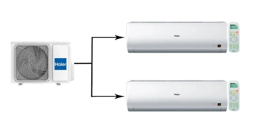 Мульти сплит-система Haier Multi N 2U40S2SM2FA/AS12BS4HRA/AS12BS4HRA