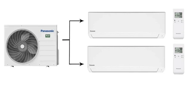 Мульти сплит-система Panasonic CU-3Z68TBE/CS-TZ25WKEW*2