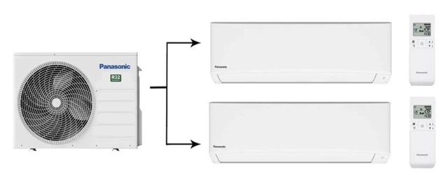 Мульти сплит-система Panasonic CU-2Z50TBE/CS-Z25ZKEW*2