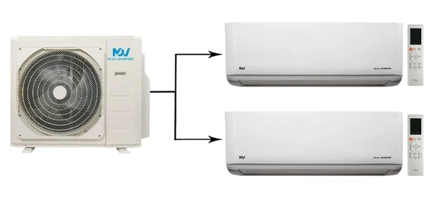 Мульти сплит-система Mdv MD2O-18HFN8/MDSAL-09HRFN8*2