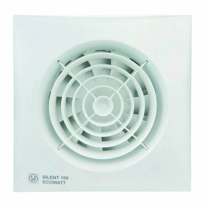 Вытяжка для ванной диаметр 100 мм Soler & Palau SILENT-100 CHZ ECOWATT