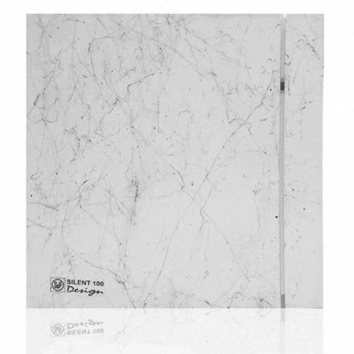 Вытяжка для ванной диаметр 100 мм Soler &amp; Palau SILENT-100 CZ MARBLE WHITE DESIGN 4C