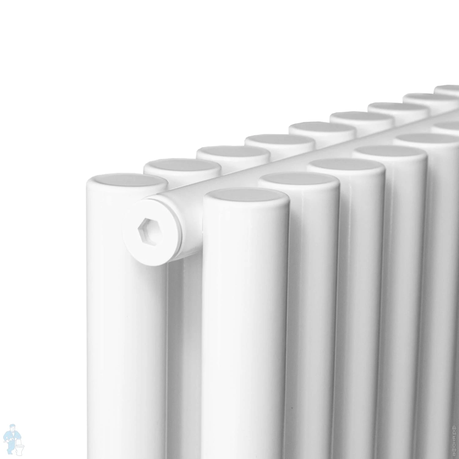 Стальной трубчатый радиатор 2-колончатый КЗТО Гармония А40 2-750-26
