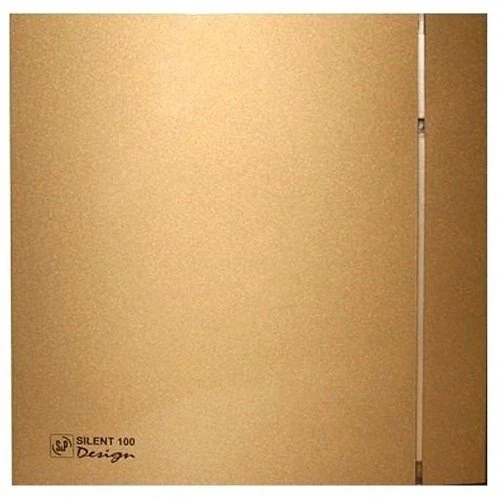 Вытяжка для ванной диаметр 100 мм Soler &amp; Palau SILENT-100 CRZ GOLD DESIGN-4C (230V 50Hz)