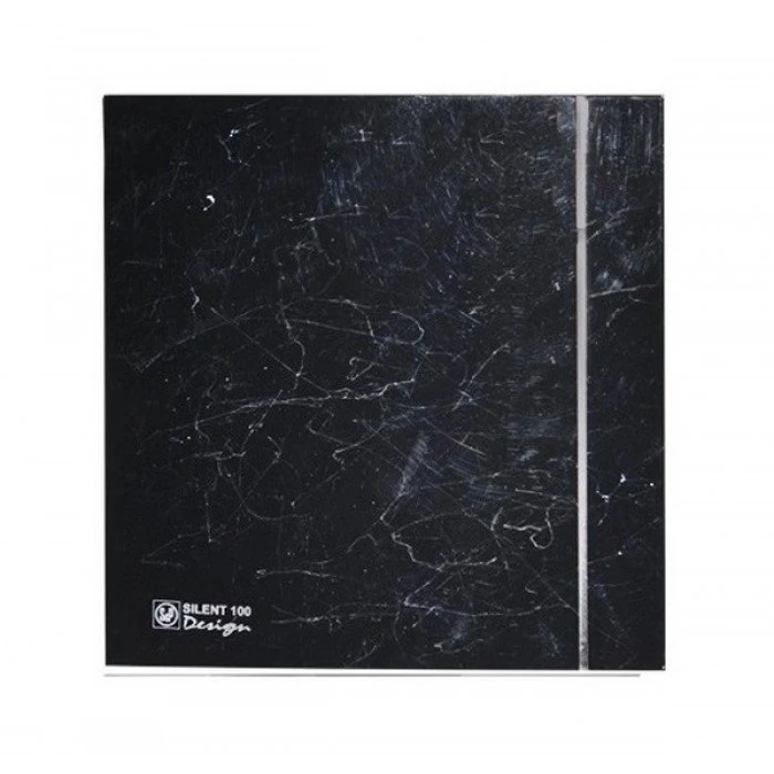 Вытяжка для ванной диаметр 100 мм Soler &amp; Palau SILENT-100 CRZ MARBLE BLACK DESIGN 4C (230V 50Hz)