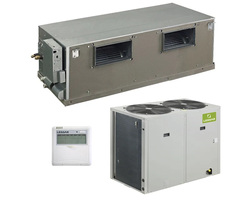 Мощный кондиционер (сплит-система) канального типа Lessar LS-H150DIA4/LU-H150DIA4
