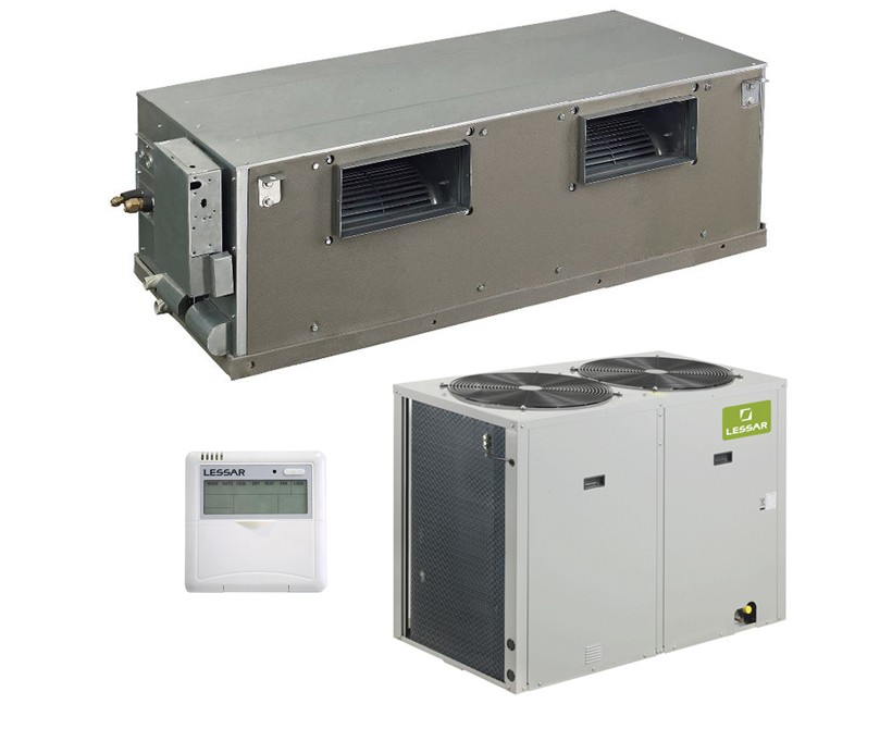 Мощный кондиционер (сплит-система) канального типа Lessar LS-H150DIA4/LU-H150DIA4